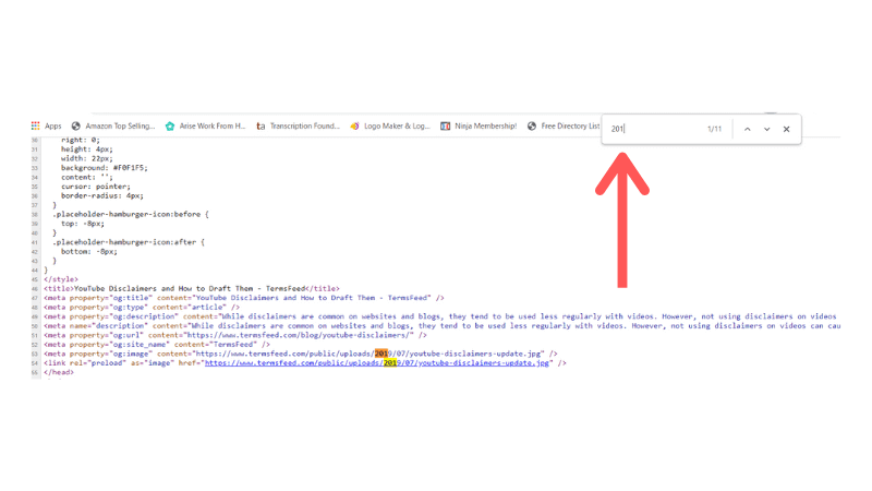 Viewing Page Source To Find a Date
